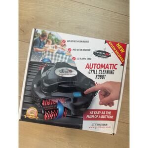 New Grillbot Automatic Grill Cleaning Robot with Nylon Brushes JM